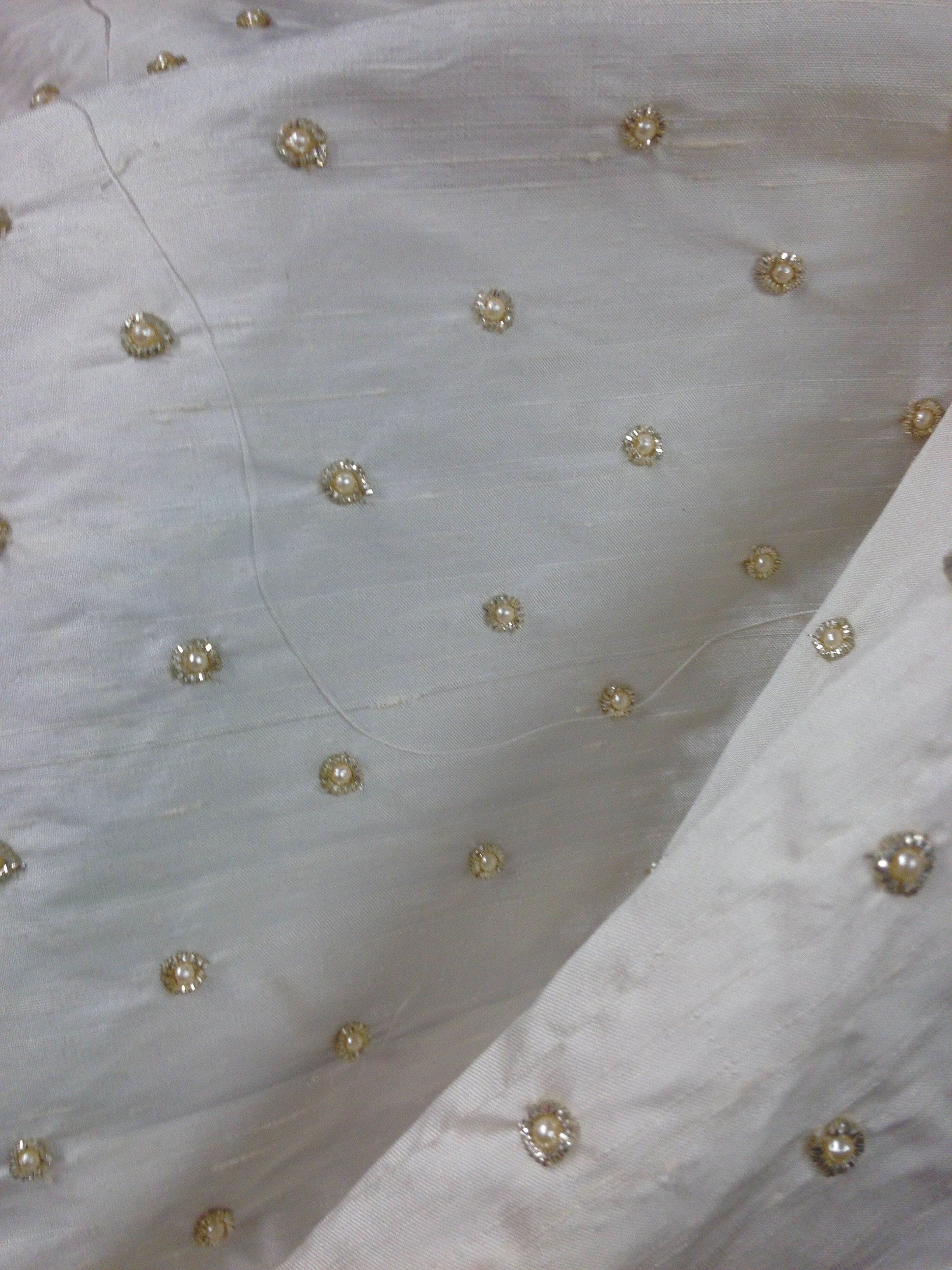 Silver Drop Pearls - Image 1