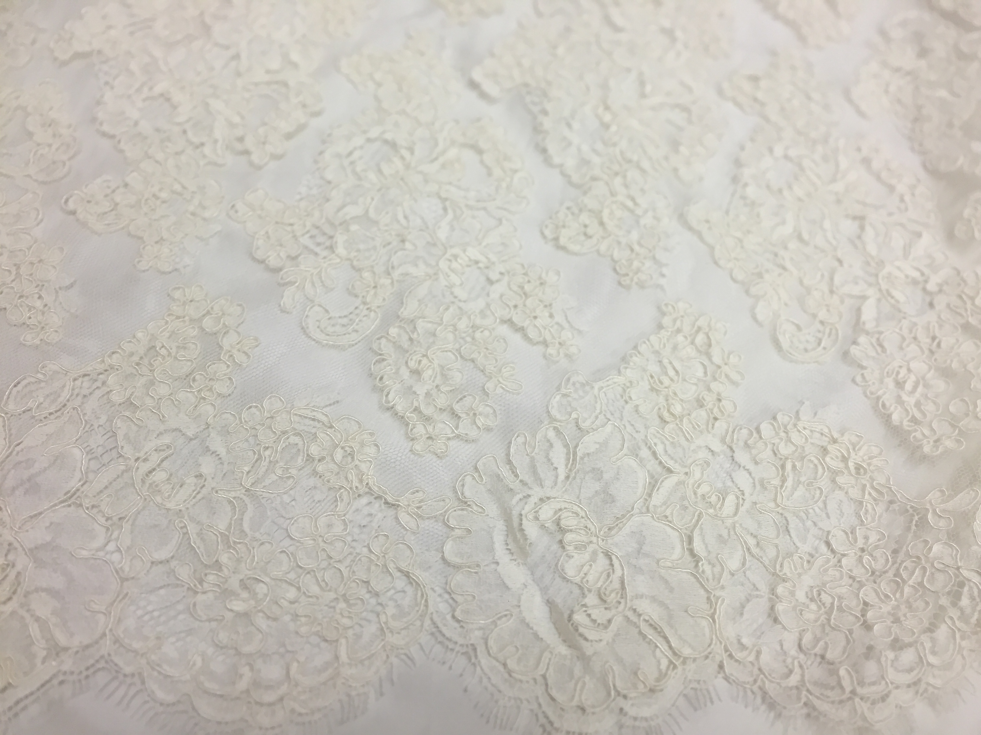 French Corded Lace - Hansson Silks