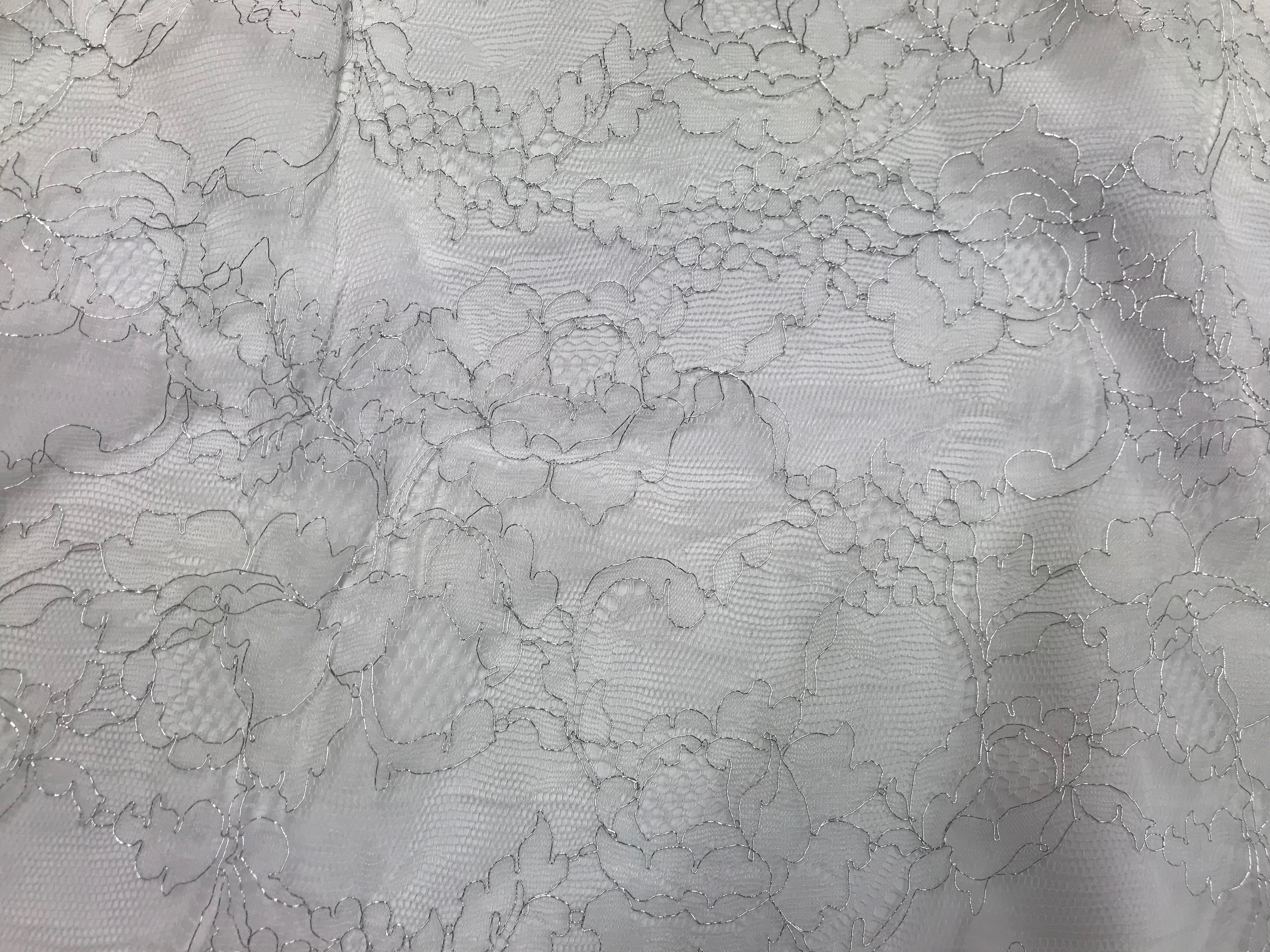 French Chantilly Lace - Hansson Silks