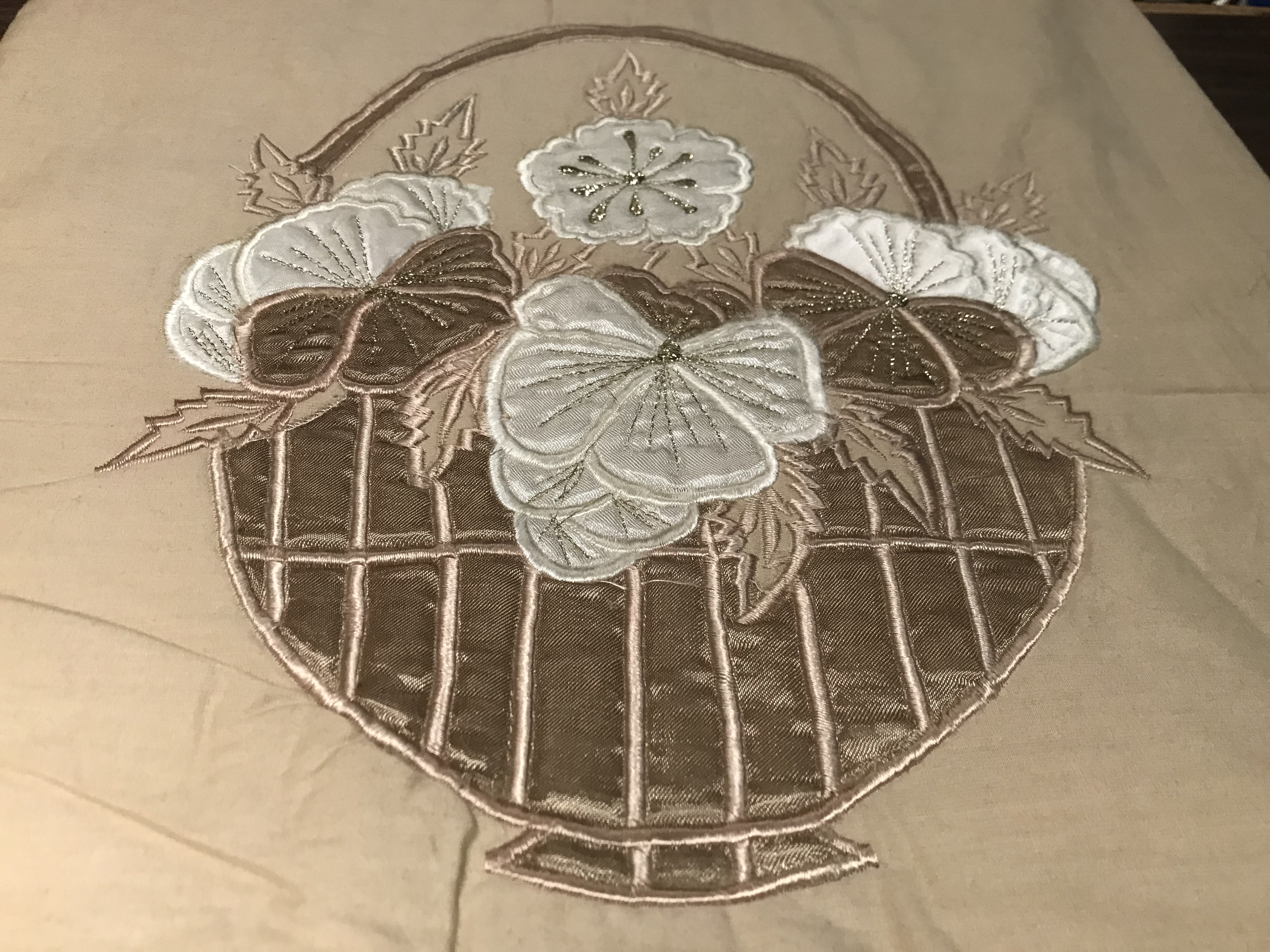 Cushion Floral basket - Image 1