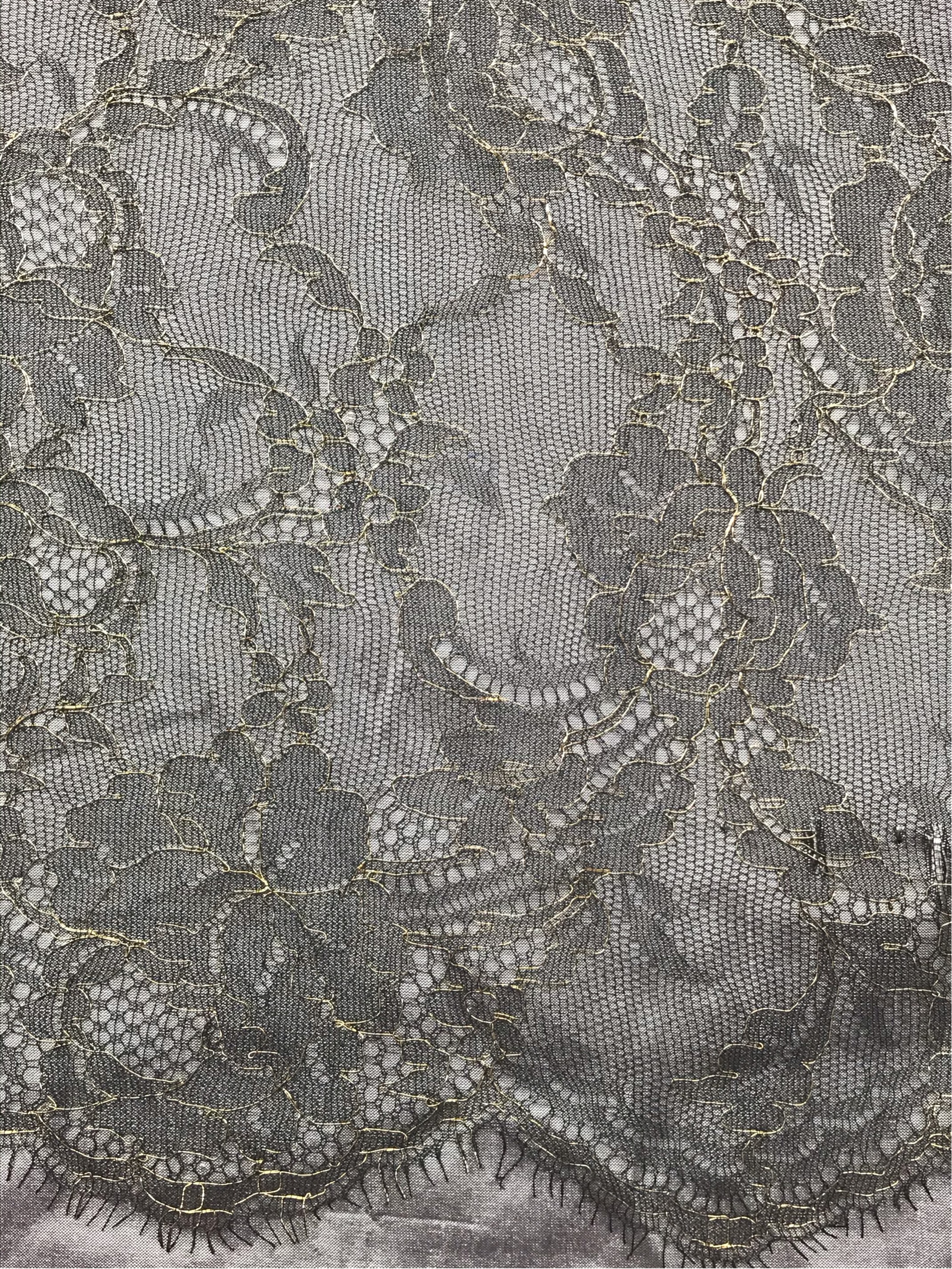 French Chantilly Lace - Hansson Silks