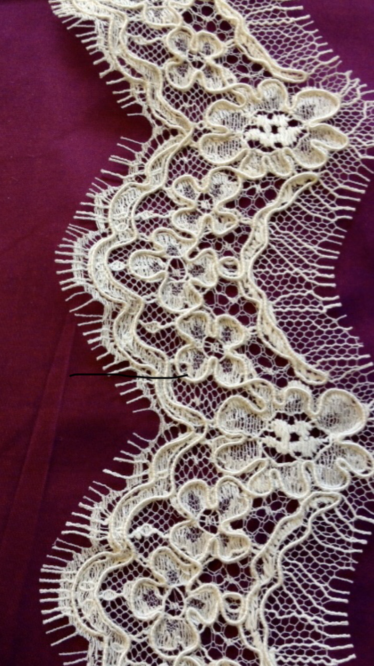 Corded Edging Floral Design - Image 1