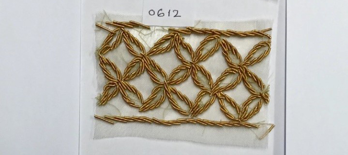 Organza Embroidered Borders - Image 1